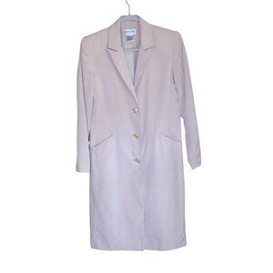 Newport News Dress Blazer Coat Jacket Long Size 8